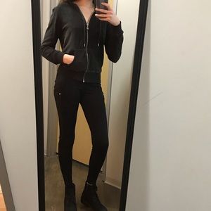 Black Velvet VS Sweatshirt Sz S